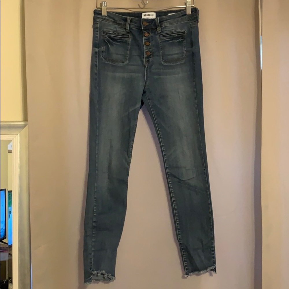 William Rust Hi-Rise skinny jeans